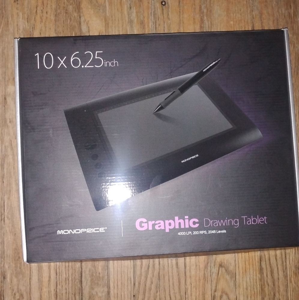 Black Graphics Tablet
